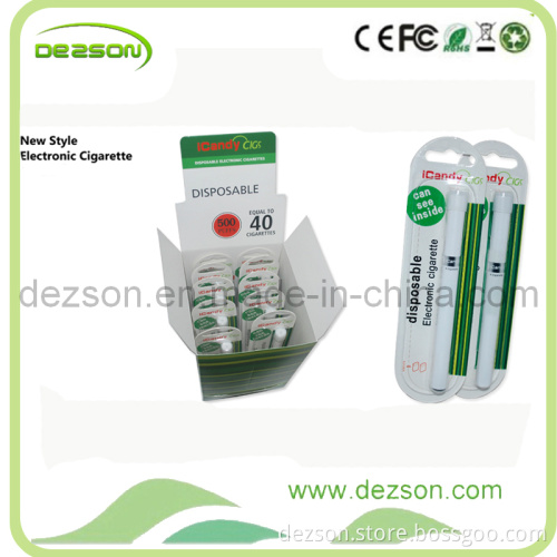 Promotion! Ec-126 Disposable E-Cigarette with Visiable Window